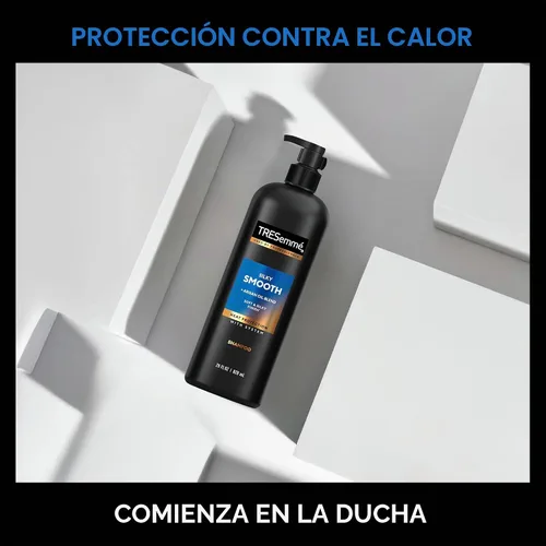 Vista 5 de TRESemmé - Champú hidratante, hidratación enriquecedora, 28 onzas, suave y sedoso With Moroccan Argan Oil, For Dry Hair, Helps control Frizz