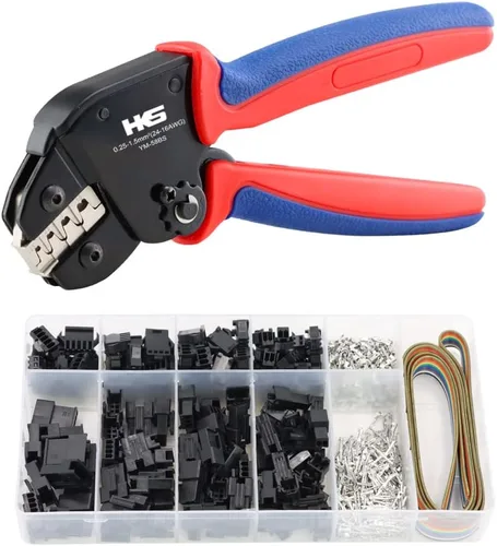 Vista 8 de HKS - Herramienta de compresión para terminales Delphi APTIV de AWG 28-18 (0.1-1mm²), Metri-Pack 150/280/630, APEX 2.8 y AMP Superseal 1.5 - SN-11BO