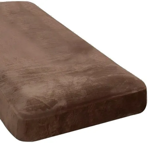 Vista 183 de H.VERSAILTEX Funda de cojín elástica de terciopelo para sofá, funda de cojín de felpa para cojines de silla, protector de muebles, cojín de asiento
