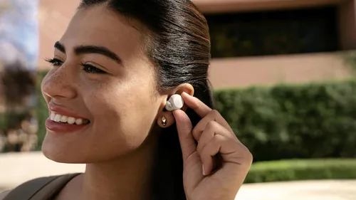 Vista 12 de Sony LinkBuds S - Auriculares de botón verdaderamente inalámbricos con cancelación de ruido con Alexa integrado, auriculares Bluetooth compatibles
