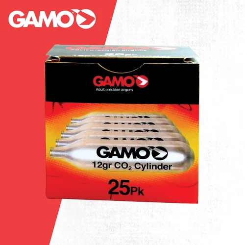 Vista 5 de Gamo 62124702554 Cilindros de CO2 de repuesto de 0.42 oz, paquete de 25