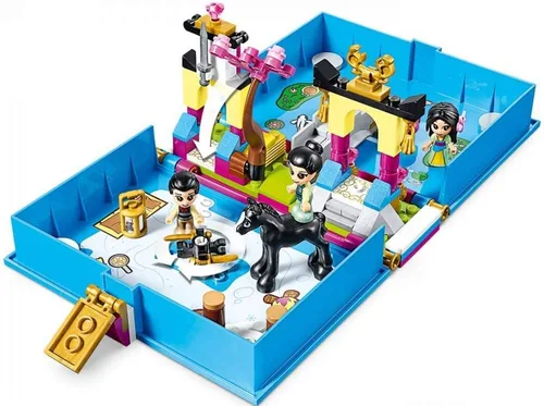 Vista 2 de LEGO Disney Mulan's Storybook Adventures 43174 Kit de construcción creativo, nuevo 2020 (124 piezas)