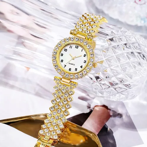 Vista 3 de SENRUD Moda mujer cuarzo relojes cristal vestido reloj femenino impermeable reloj de pulsera
