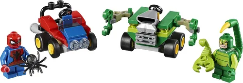 Vista 4 de Juego para armar LEGO Super Heroes Mighty micros: Hombre Araña vs. Scorpion 76071