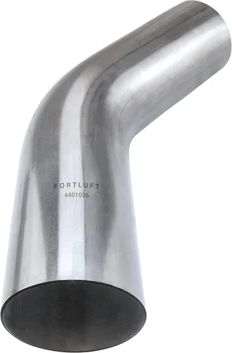 Vista 32 de FORTLUFT - Tubo de escape doblado (180 grados, 1.25 pulgadas/32mm)