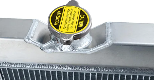 Vista 7 de Radiador Ford 8N, radiador de aluminio de 3 filas compatible con Ford Mustang Comet Falcon Ranchero V8 Swap AT 1960-1966, radiador Mustang 1965 66