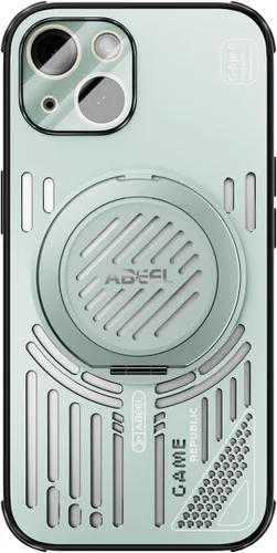 Vista 23 de Dteck Funda para iPhone 16 de 6.1 pulgadas 2024, funda de piel sintética con cierre de botón magnético, ranuras para tarjetas de crédito, función