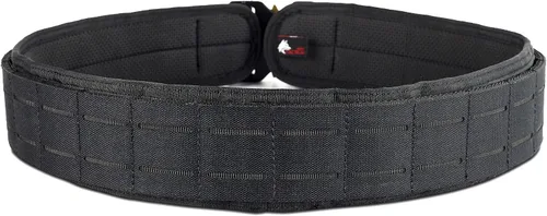Vista 2 de WOLF TACTICAL Cinturón de Batalla Molle – Cinturón de Guerra Cinturones de Batalla Cinturón Táctico para Armas Cinturón de Servicio 2" Cinturón