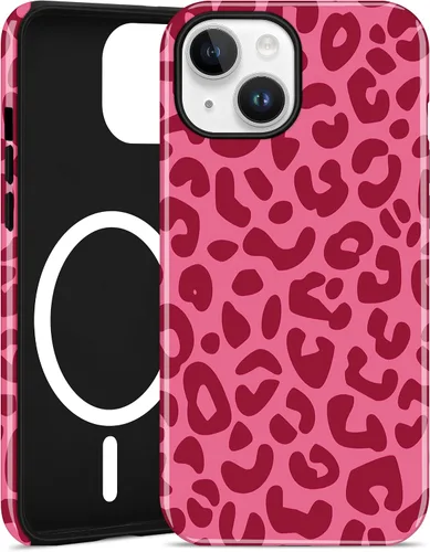 Vista 221 de Jusy Funda compatible con MagSafe con estampado de caparazón de tortuga marrón para iPhone 7/8/SE, cubierta protectora de TPU suave magnética