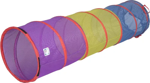 Vista 20 de Pacific Play Tents 20560 Colores Primarios 6' Túnel de Juego 72" x 19" x 19