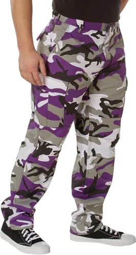 Vista 54 de Rothco: pantalones tácticos BDU – Pantalones cargo resistentes para senderismo al aire libre, EDC, uniforme de trabajo Uniforme de combate