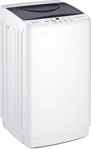 Vista 10 de [Usado] OLIXIS Lavadora portátil, lavadora compacta completamente automática de 7.7 libras, tambor de acero inoxidable, 10 ciclos de lavado
