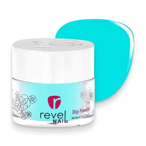 Vista 24 de Polvo de Inmersión de Uñas Revel Nail - Polvo Azul para Uñas, Esmalte de Uñas con Resistencia a las Astillas, Polvo de Inmersión para Uñas