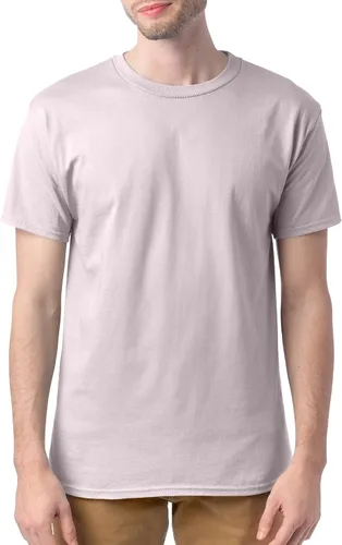 Vista 6 de Hanes ComfortSoft - Camiseta de manga corta para hombre (paquete de 4)