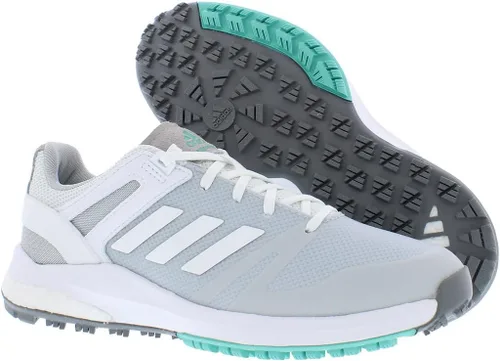 Vista 2 de adidas Zapatos de golf para mujer, Negro, 15.5