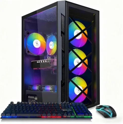 Vista 8 de STGAubron Escritorio para PC para juegos,R3 3200G,RX 590 8G,16G DDR4,512G