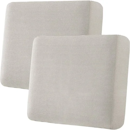 Vista 241 de H.VERSAILTEX Fundas de Cojín de Asiento Individuales Super Elásticas Fundas de Sofá Fundas de Cojín de Sofá Fundas Deslizables Juegos Tela de Sarga