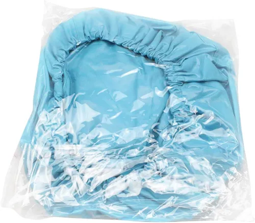 Vista 4 de Funda protectora para silla dental, seda de leche avanzada + TPU + material impermeable de película compuesta (azul)