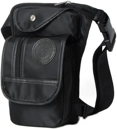 Vista 2 de Bolso táctico al aire libre multifuncional retro de la pierna de la cintura de la lona Molle