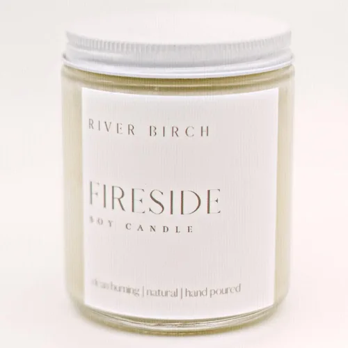 Vista 49 de River Birch Candles - Vela perfumada de almendra y miel Velas en tarro de ámbar de soja de primera calidad, totalmente naturales, no tóxicas, 8.5