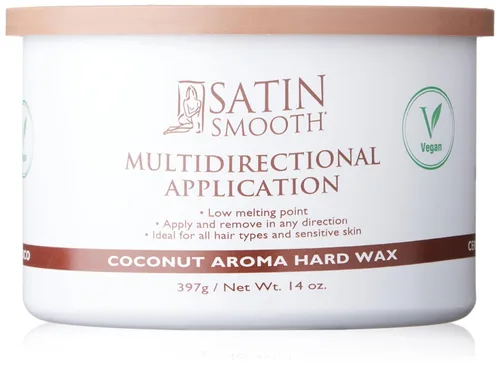 Vista 17 de Cera de depilación para cabello Satin Smooth Aloe Vera 14oz.