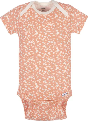 Vista 7 de Grow by Gerber baby-girls 5-pack Short-sleeve Onesies Bodysuits