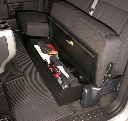 Vista 5 de Tuffy Caja de seguridad debajo del asiento trasero para F-150 X-Cab