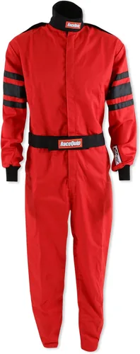 Vista 6 de RaceQuip Racing Driver Fire Suit One Piece Multi Layer SFI 3.2A/ 5 Negro Pequeño 120002