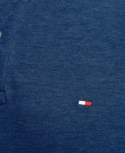 Vista 4 de Tommy Hilfiger Polo de piqué de algodón de manga corta para hombre en ajuste clásico