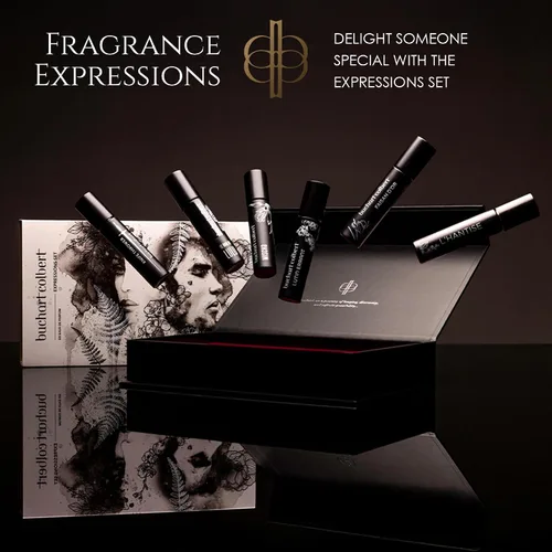 Vista 8 de Expressions Gift Set Eau de Parfum - Set de fragancias Nicho con 6 perfumes de 0.17 fl oz - Muestra unisex con aromas cítricos, florales, picantes