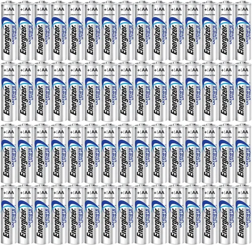 Vista 12 de Energizer Ultimate Lithium AA Baterías (Paquete de 2), Baterías de Litio Doble A de 1.5V