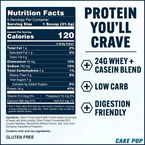 Vista 5 de PEScience Select Protein Powder, mezcla de suero y caseína, proteína limpia en polvo para mujeres y hombres, baja en calorías, baja