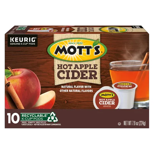 Vista 2 de Keurig Mott's Sidra Caliente de Manzana, 60 unidades (6 paquetes de 10)