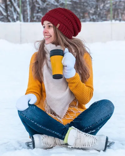 Vista 30 de FURTALK Gorros de invierno para mujer, con forro polar, gorro de punto holgado y cálido, gorro de esquí