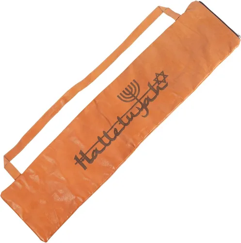 Vista 9 de HalleluYAH Bolso Shofar de terciopelo marrón con versículo de Salmos - Talla S Se adapta a Shofars de 14 a 28 pulgadas