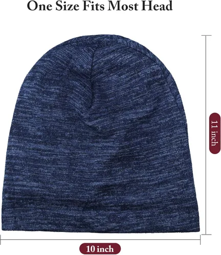 Vista 4 de Gorro de dormir con forro de satén, 4 piezas, gorro holgado para mujer