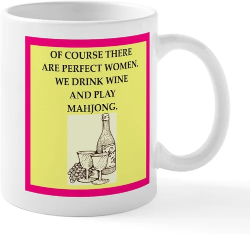 Vista 10 de CafePress Mahjong Mugs - Taza de café de cerámica de 11 oz (11.0 fl oz)