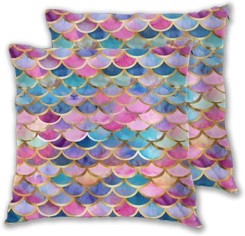 Vista 38 de Juego de 2 fundas de almohada cuadradas de Acción de Gracias, hojas de arce otoñales, fundas protectoras para sofá con cremallera oculta, 16 x 16