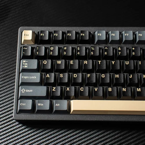 Vista 2 de Sumgsn 173 Teclas Doubleshot Keycaps Perfil Cherry Set de Teclas Apes Barra Espaciadora 7u Compatible con 61/64/87/104/108 Interruptores Cherry Mx