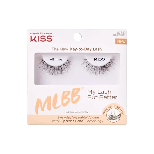 Vista 14 de KISS My Lash But Better, Pestañas Postizas, 'Tan Real', 12mm, Incluye 1 Par De Pestañas, Fácil De Aplicar, Racimos De Pestañas Reutilizables