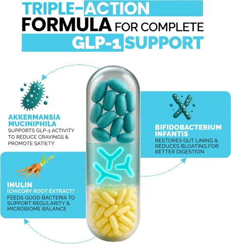Vista 9 de DR VITAMIN SOLUTIONS Limpieza de 15 días y GLP-1 Probiotic Support Gut Reset Duo