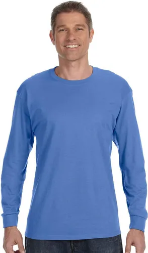 Vista 22 de Jerzees Dri-Power Camiseta de manga larga, paquete múltiple, para hombre