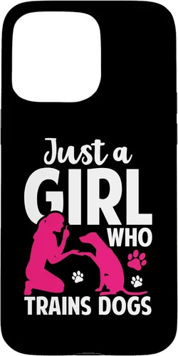 Vista 31 de Girl Who Trains Dogs Training Funny Dog Trainer Women Girls Case for iPhone 17