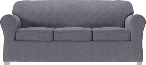 Vista 48 de Zenna Home Simply Fit - Funda elástica para sofá (1 pieza), color crudo