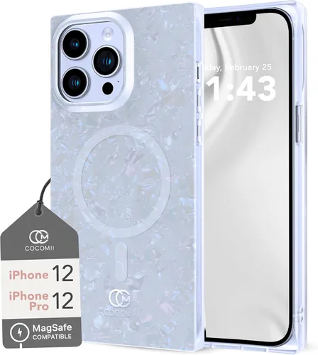 Vista 120 de Cocomii - Funda rectangular compatible con iPhone Xs/X - Perla opalescente, brillo brillante, para mujeres, niñas, hombres, funda protectora