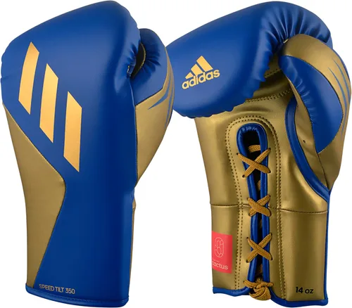 Vista 4 de adidas Tilt 350 Pro con cierre de encaje - con nueva tecnología Tilt - para hombres, mujeres, unisex - Boxeo de cuero vegano sostenible. Guantes