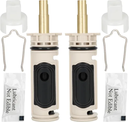 Vista 12 de Shower Cartridge Kit Replacement for Moen 1222/1222B Cartridge 1222 Cartridge with Remove Tool & Adapter Kit
