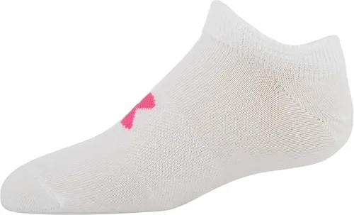 Vista 3 de Under Armour Calcetines invisibles esenciales para niña, paquete de 6
