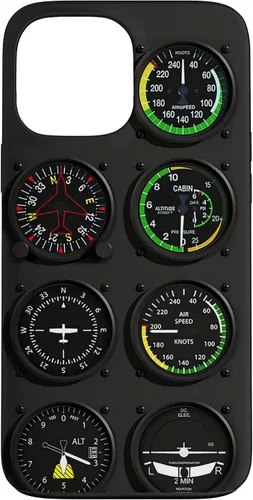 Vista 24 de Pilot Six Flight Instruments - Carcasa para iPhone 17