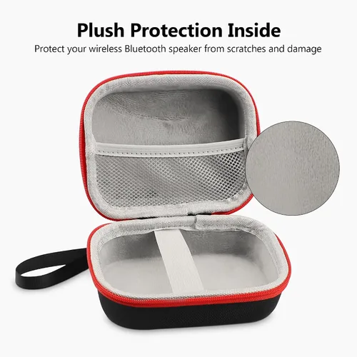 Vista 2 de Funda compatible con JBL Go 4 y JBL Go 3 / JBL Go 3 Eco altavoz Bluetooth ultraportátil, funda protectora impermeable y a prueba de polvo